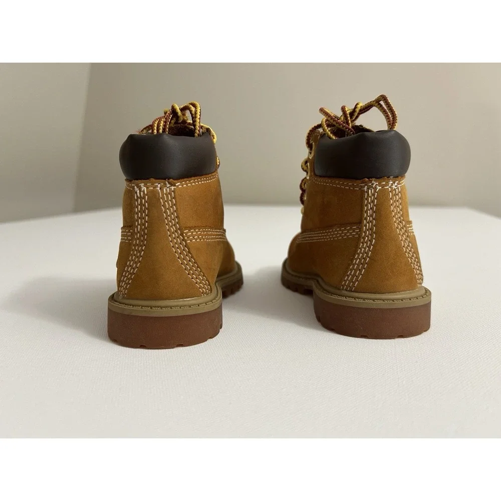 Timberland Toddler 6-Inch Premium Waterproof‎ Boots Wheat Brown Size 5